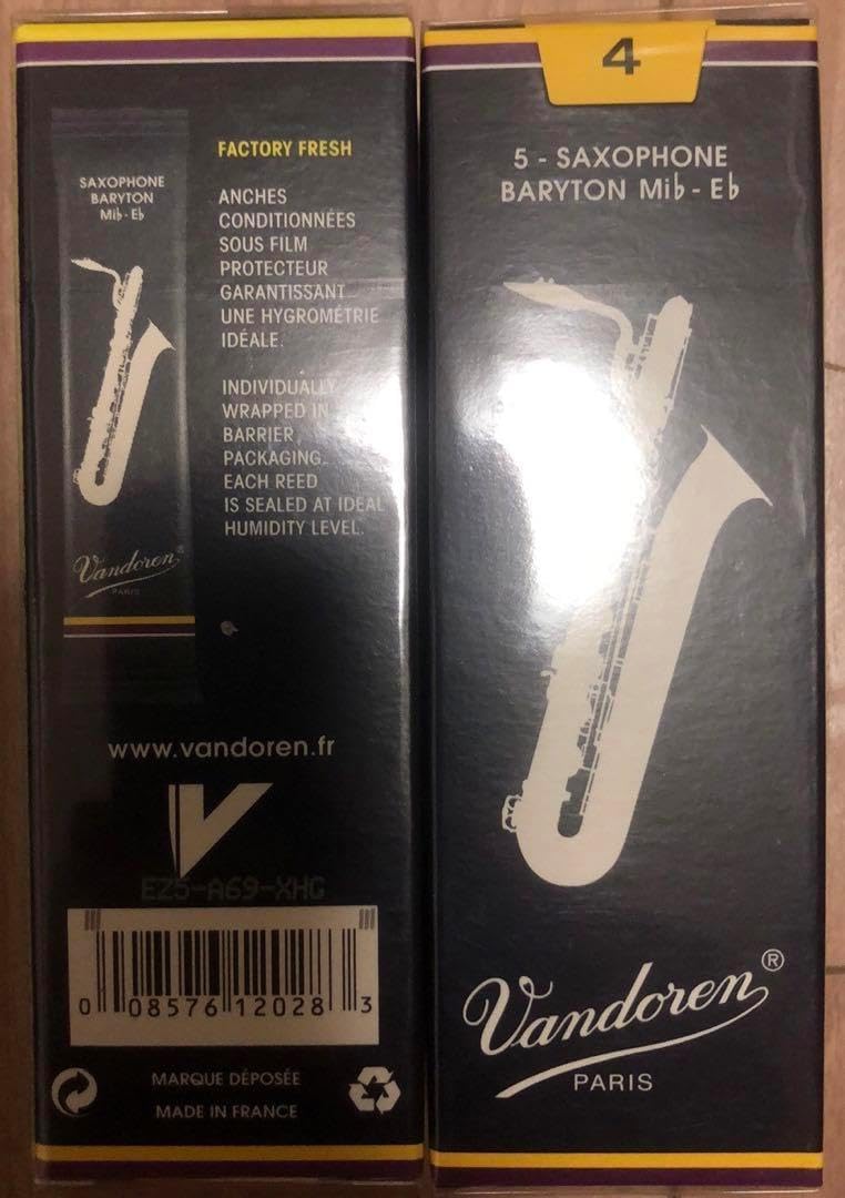 Vandoren V16 アルトサックスリード 2 1 2番 5箱セット D10837869